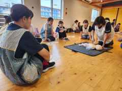 救命救急講習会の画像